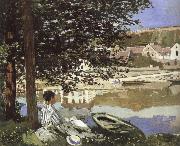 Claude Monet The River Sweden oil painting artist